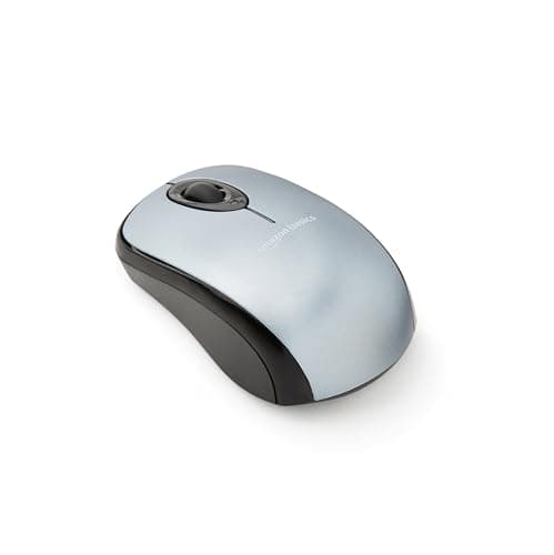 Amazon Basics Wireless Mouse Silver