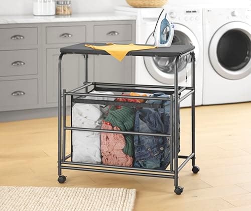 Whitmor Triple Laundry Sorter with Ironing