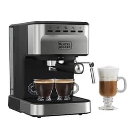 Black+Decker Semi-Automatic 15-Bar Espresso Maker