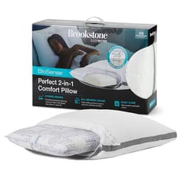 Brookstone 2-in-1 Comfort Memory Foam Pillow