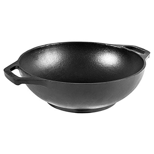 Lodge Pre-Seasoned 6.25-inch Cast Iron Wok
