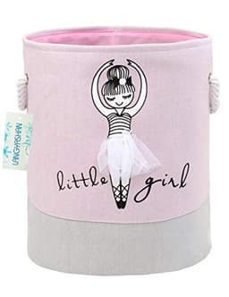 Langyashan Canvas Collapsible Laundry Basket