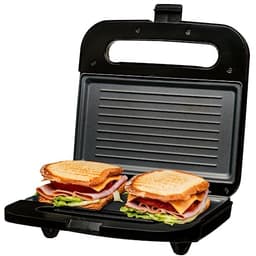 Ovente Panini Press Grill Black
