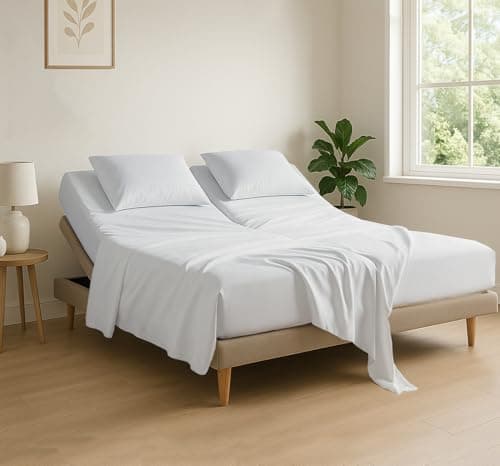 Cottingon Egyptian Cotton Sheet Set White