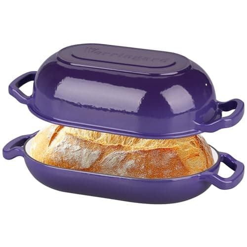 Vorringard Enameled Sourdough Bread Oven Purple