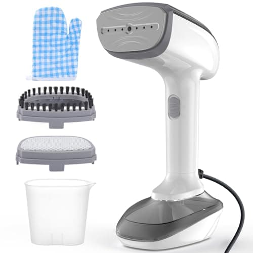 Ntaydzsw Handheld Fabric Steamer White