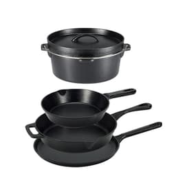 Amazon Basics Cast Iron Cookware Set