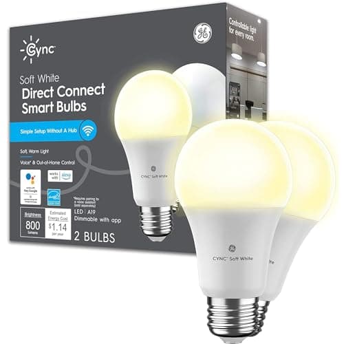 GE CYNC A19 Smart LED Light Bulb