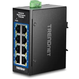 TRENDnet 8-Port Industrial Switch Black