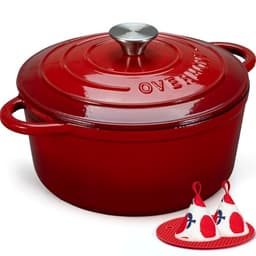 Overmont 5.5-Quart Dutch Oven