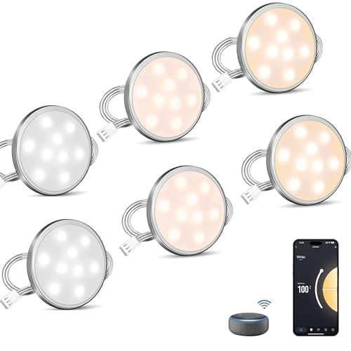 Cefrank Smart WiFi Puck Lights