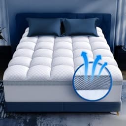Biteany Memory Foam Mattress Topper