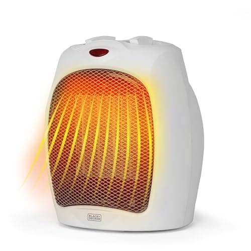 Black+Decker Portable Space Heater Black