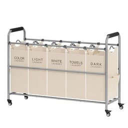 Tajsoon Laundry Sorter 5 Sections