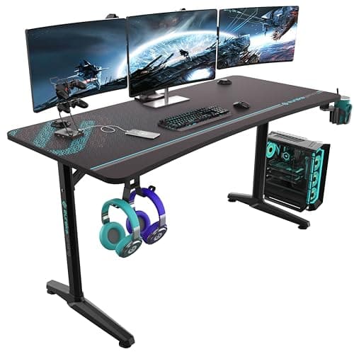 Eureka Ergonomic Captain 60-inch Gaming Desk