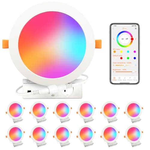 MELPO Smart Recessed Lighting 6-inch