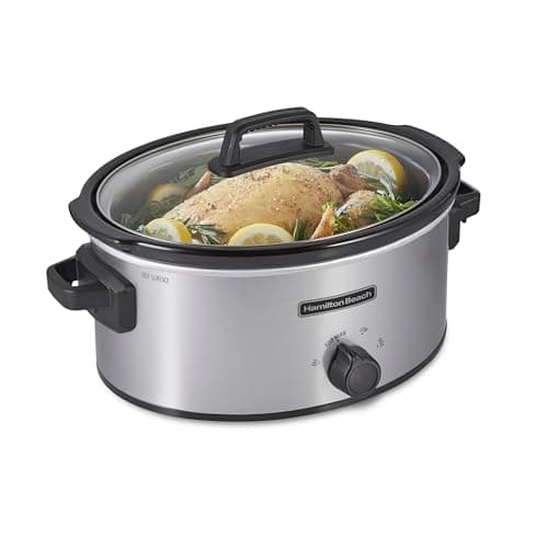 Hamilton Beach Slow Cooker Silver