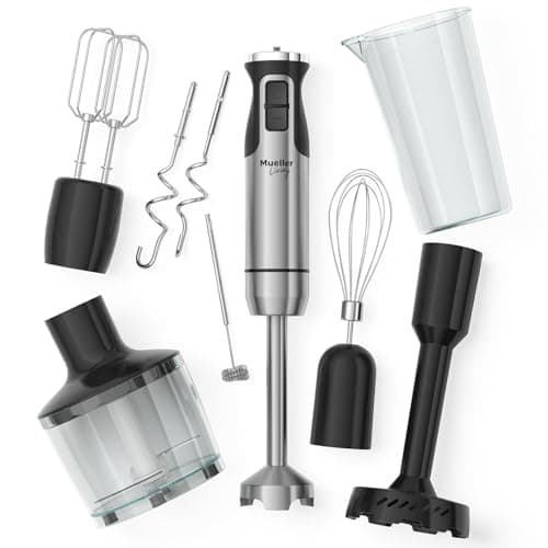 MuellerLiving Immersion Hand Blender Full Set