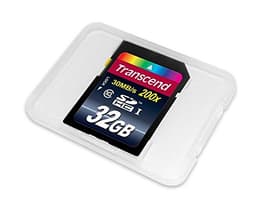 Transcend 32GB SDHC Flash Memory Card