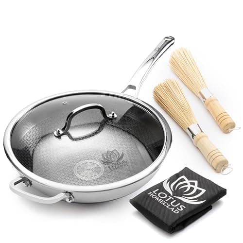 Lotus Homeclad Hybrid 12-inch Nonstick Wok