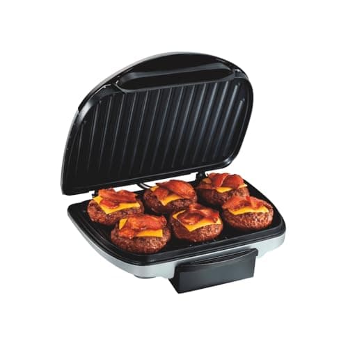 Hamilton Beach Electric Indoor Grill Silver