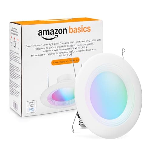 Amazon Basics Smart Recessed 5 Inch Downlight