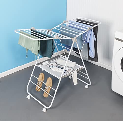 Honey-Can-Do Folding Wing Dryer White