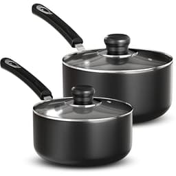 Utopia Kitchen Nonstick Saucepan Set