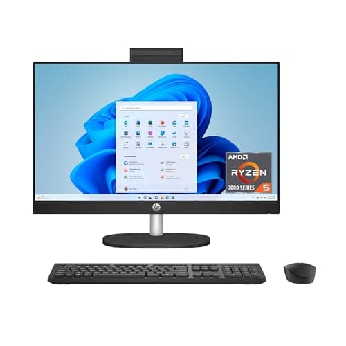 HP 23.8-inch All-in-One Jet Black