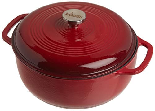 Lodge 6-Quart Dutch Oven Red