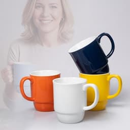 Hartorfic Stackable Porcelain Coffee Mug
