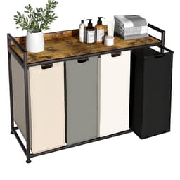 Herture Laundry Hamper with Shelf