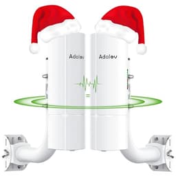 AdaLov Gigabit Wireless Bridge with Mounts