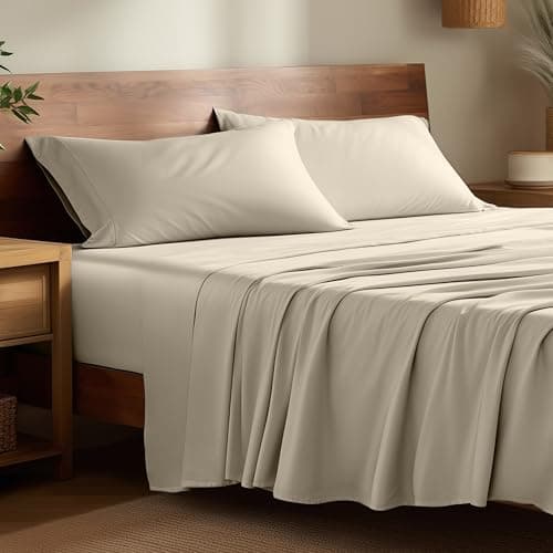 Bare Home Queen Sheet Set Sand