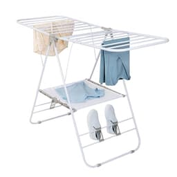 Honey-Can-Do Heavy-Duty Foldable Drying Rack White