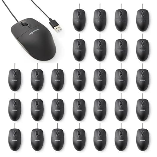 Amazon Basics Wired Mouse
