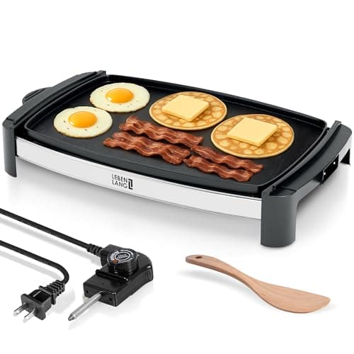 Lebenlang 18" Large Electric Griddle