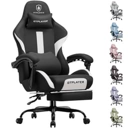 GTPLAYER Gaming Chair Black