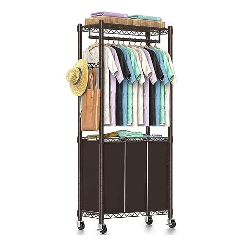 Hodonas 3-Section Laundry Sorter