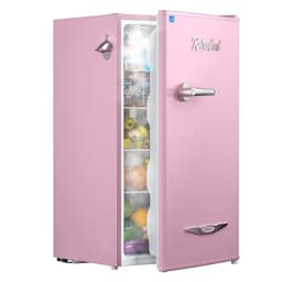Upstreman Retro Mini Fridge 3.2 Cu.ft