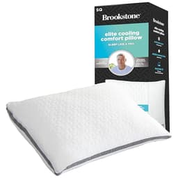 Brookstone Elite Comfort Cooling Memory Foam Pillow