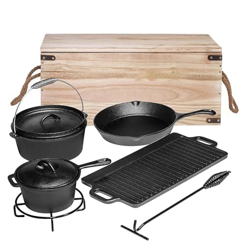 Bruntmor Camping Cast Iron Set