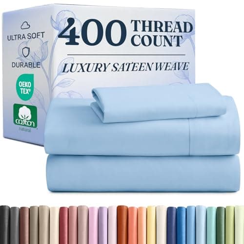 CGK Unlimited Cotton Sheet Set Light Blue