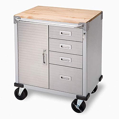 Seville Classics UltraHD Rolling Storage Cabinet