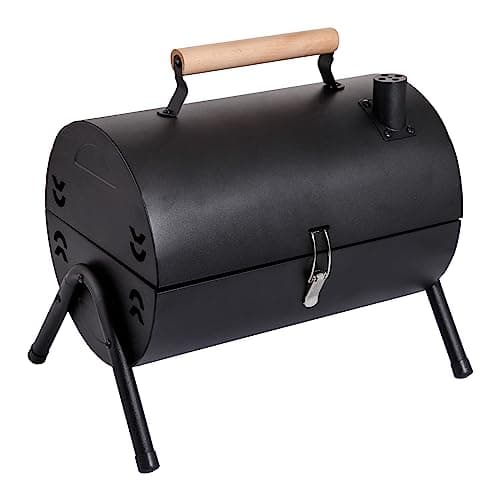 Supernal Portable Charcoal Grill Black