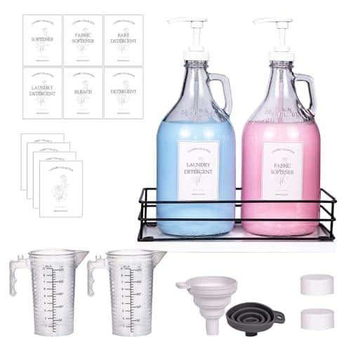 Ozrvyndarel Glass Laundry Dispenser