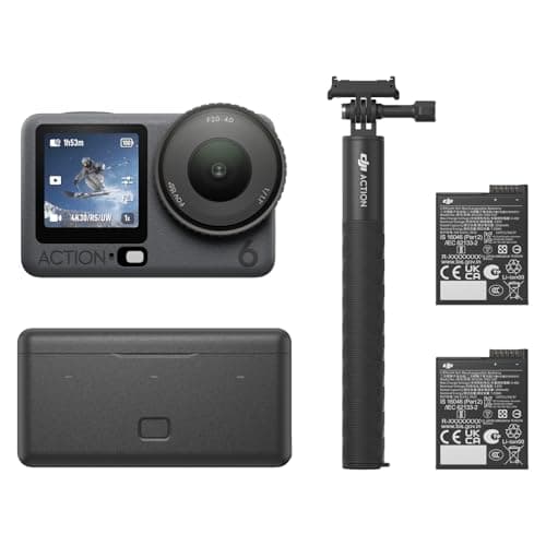DJI Osmo Action 6 Enhanced Combo, Action Camera