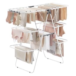 Songmics Clothes Drying Rack White