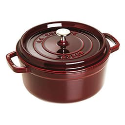 Staub Round Dutch Oven 4qt Grenadine