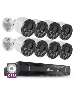 Loocam 4MP PoE Security Camera System
